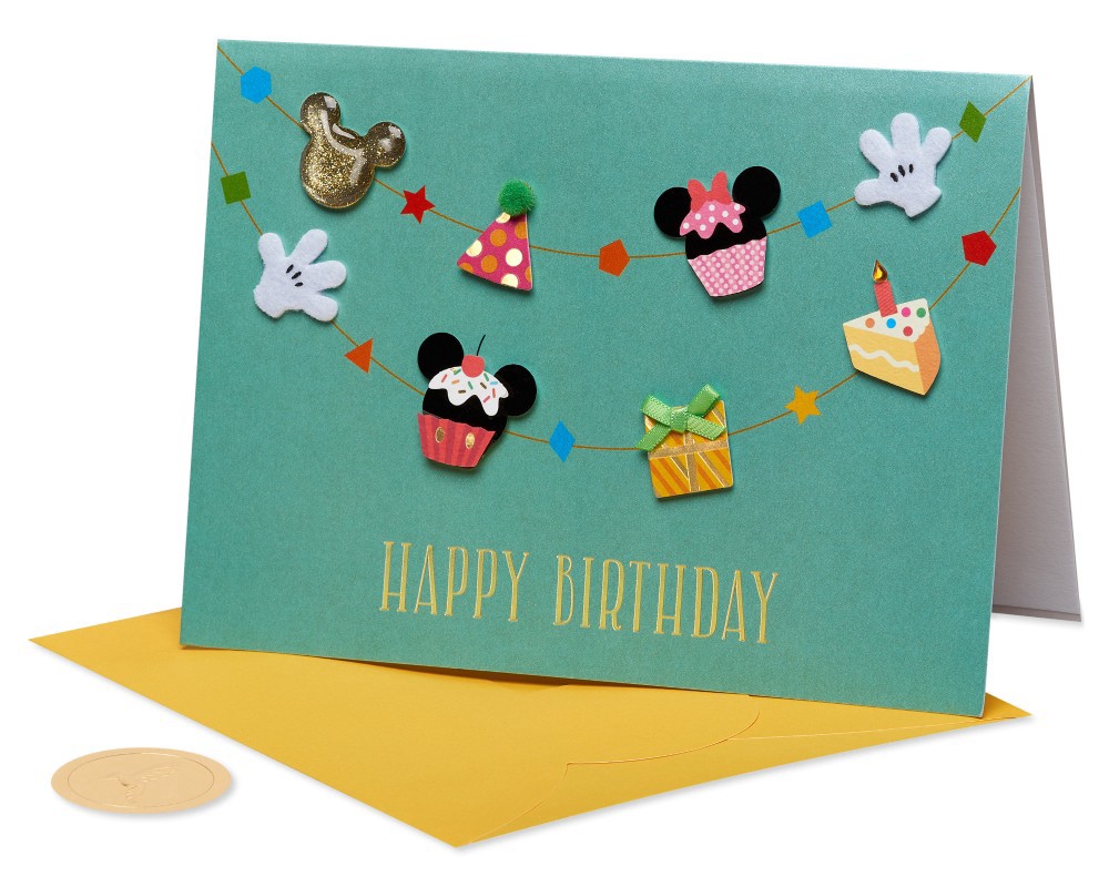 slide 3 of 5, Papyrus Disney Greeting Card 1 ea, 1 ct