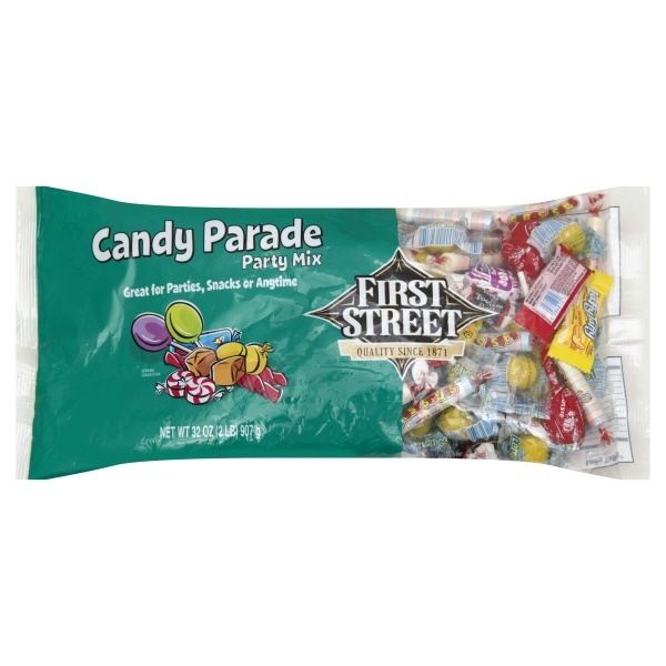 slide 1 of 1, First Street Candy Parade Party Mix, 32 oz