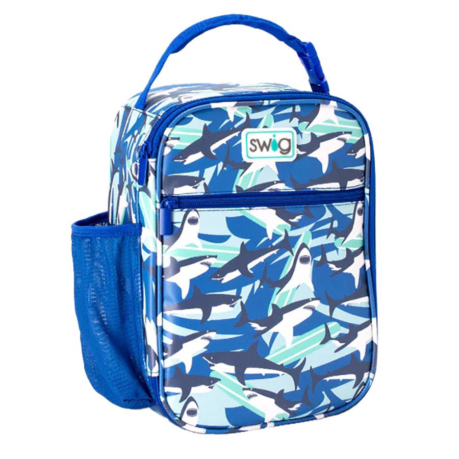 slide 1 of 1, Swig Shark Fin Boxxi Lunch Bag, 1 ct