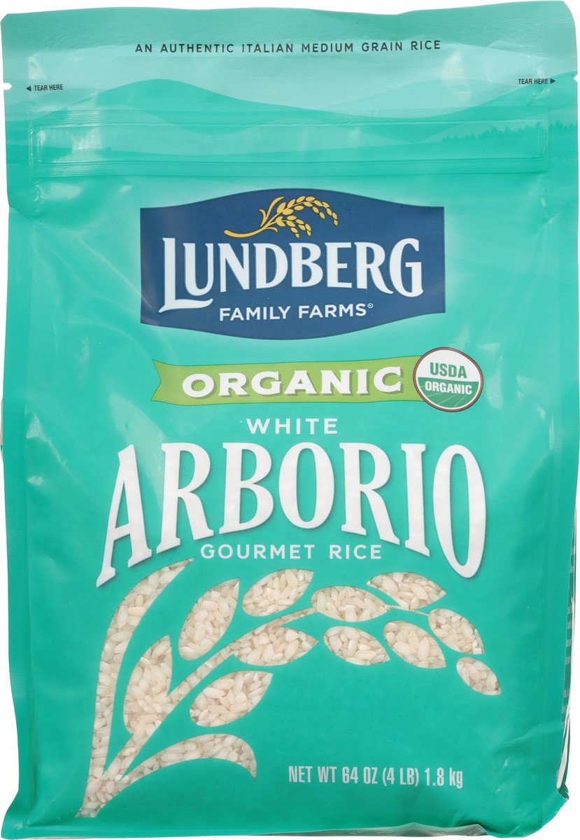 slide 2 of 14, Lundberg Family Farms White Organic Arborio 64 oz, 4 lb
