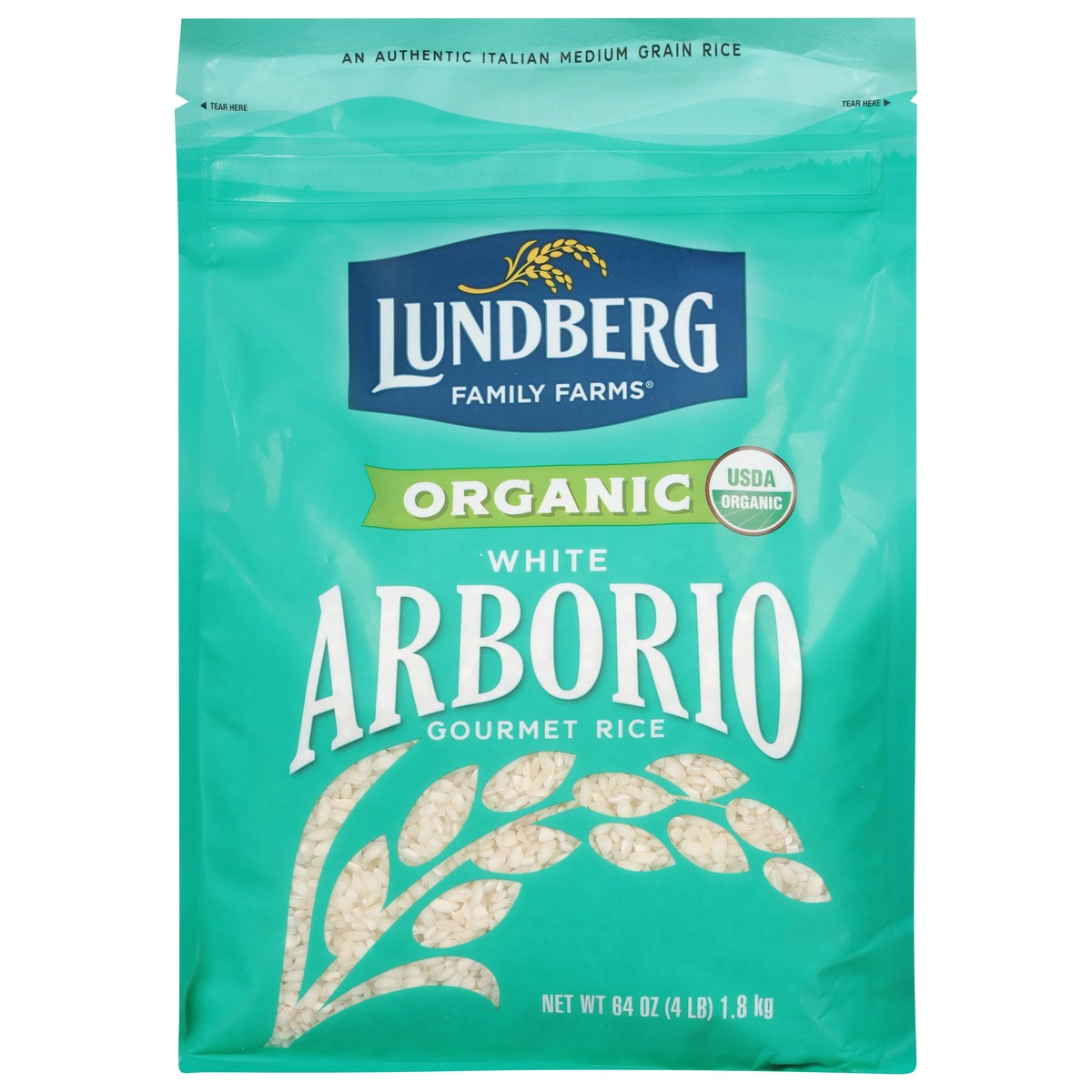 slide 3 of 14, Lundberg Family Farms White Organic Arborio 64 oz, 4 lb