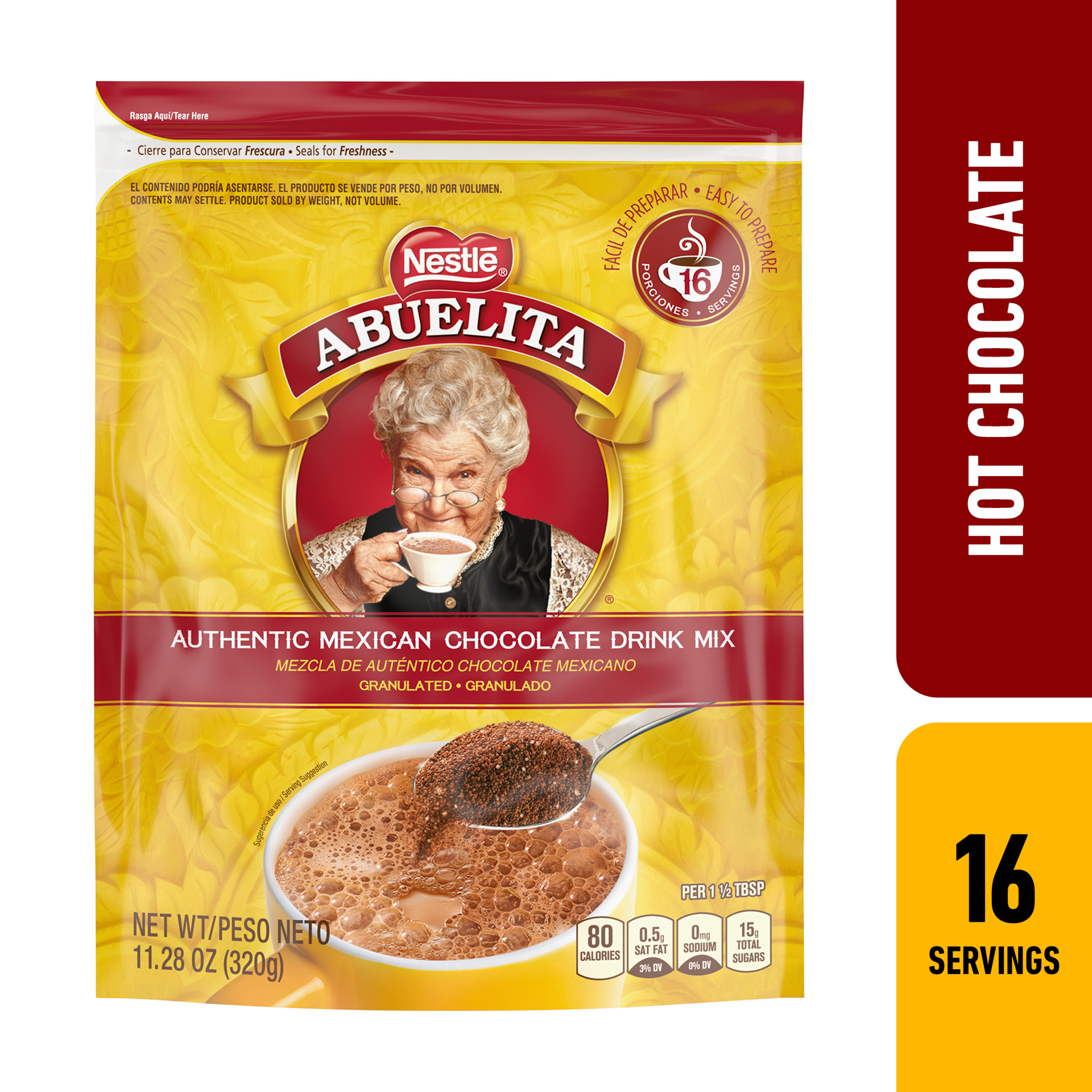 slide 1 of 7, Abuelita Nestle Abuelita Authentic Mexican Hot Chocolate Granulated Mix, 11.29 oz