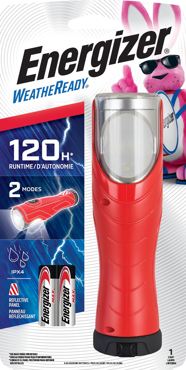 slide 3 of 5, Energizer WeatheReady Flashlight 1 ea, 1 ct