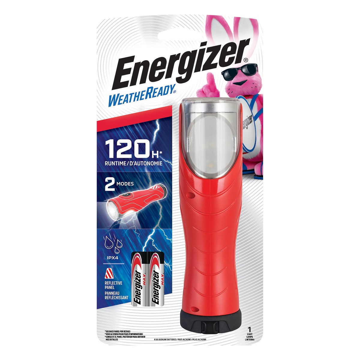 slide 4 of 5, Energizer WeatheReady Flashlight 1 ea, 1 ct