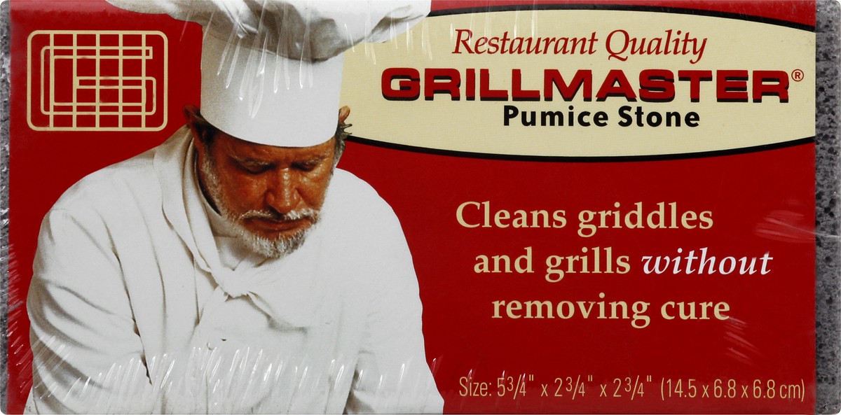 slide 3 of 9, Grill Master Pumice Stone 1 ea, 1 ea