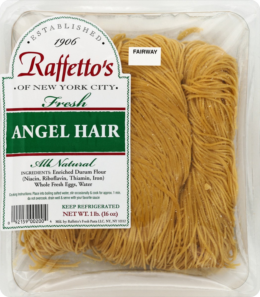 slide 3 of 5, Raffettos Angel Hair 16 oz, 16 oz