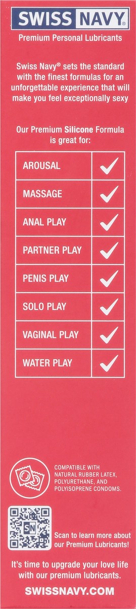 slide 7 of 13, Swiss Navy Silicone Premium Personal Lubricants 3.1 fl oz, 3.10 fl oz