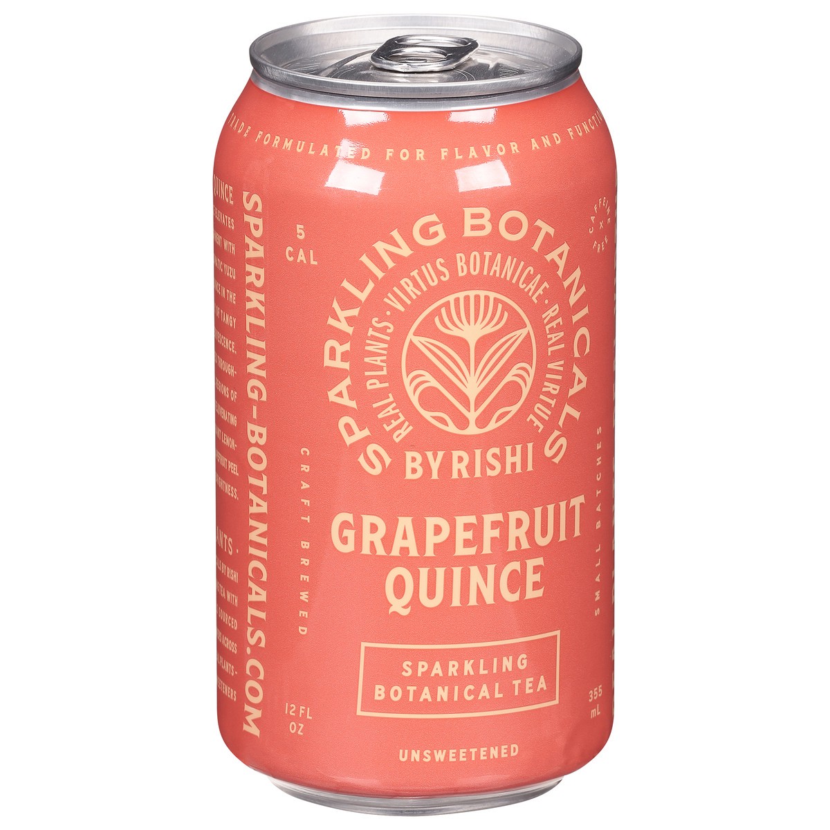 slide 9 of 9, Sparkling Botanicals Unsweetened Sparkling Grapefruit Quince Botanical Tea - 12 fl oz, 12 fl oz