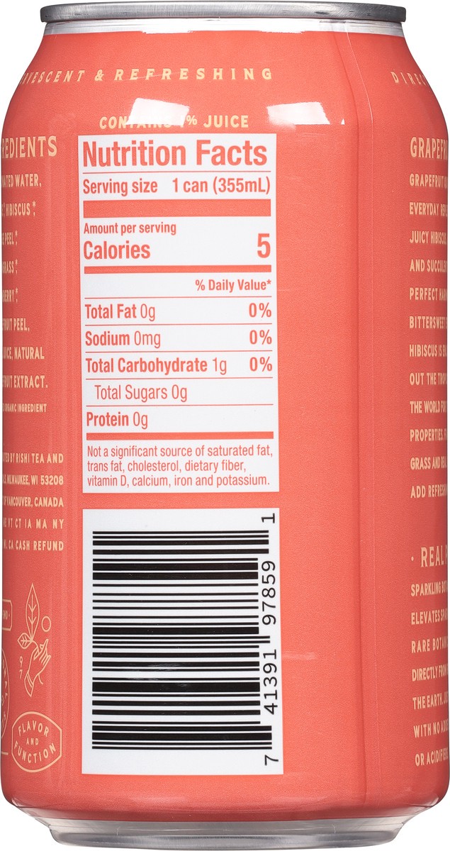 slide 4 of 9, Sparkling Botanicals Unsweetened Sparkling Grapefruit Quince Botanical Tea - 12 fl oz, 12 fl oz