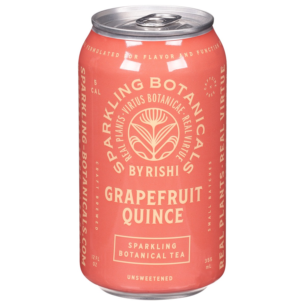 slide 1 of 9, Sparkling Botanicals Unsweetened Sparkling Grapefruit Quince Botanical Tea - 12 fl oz, 12 fl oz