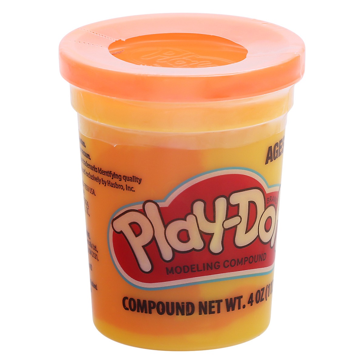 slide 6 of 9, Play-Doh Single Can - Neon Orange, 4 oz