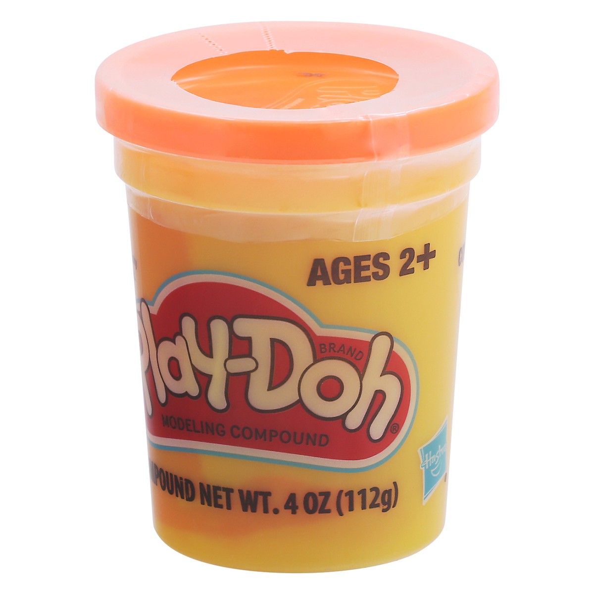 slide 4 of 9, Play-Doh Single Can - Neon Orange, 4 oz