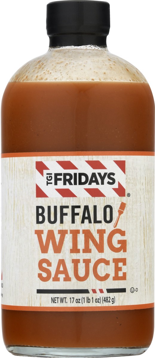 slide 6 of 9, T.G.I. Friday's Mild Buffalo Wing Sauce 17.0 oz, 17 oz