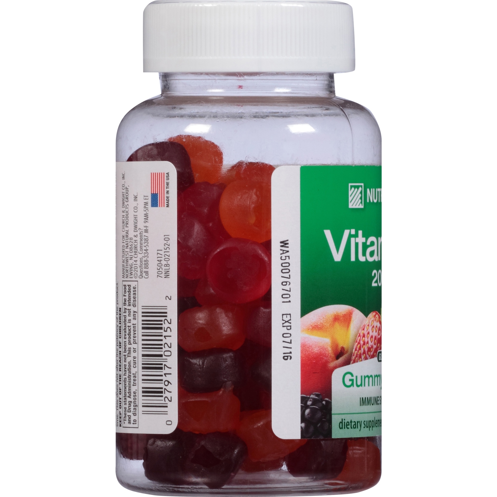 slide 4 of 6, Nutrition Now Gummy Vitamin D, 75 ct