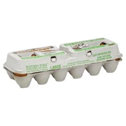 Nature's Yoke Grade A Large Brown Eggs