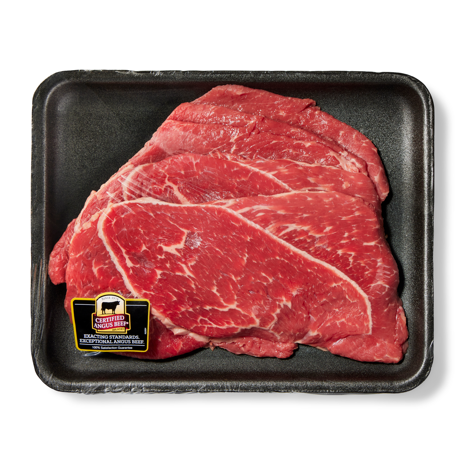 slide 1 of 3, Fresh from Meijer Certified Angus Beef Sirloin Tip Steak, Thin Sliced, per lb