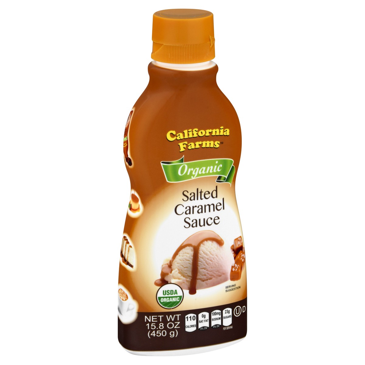 slide 12 of 12, California Farms Organic Salted Caramel Sauce 15.8 oz, 15.8 oz