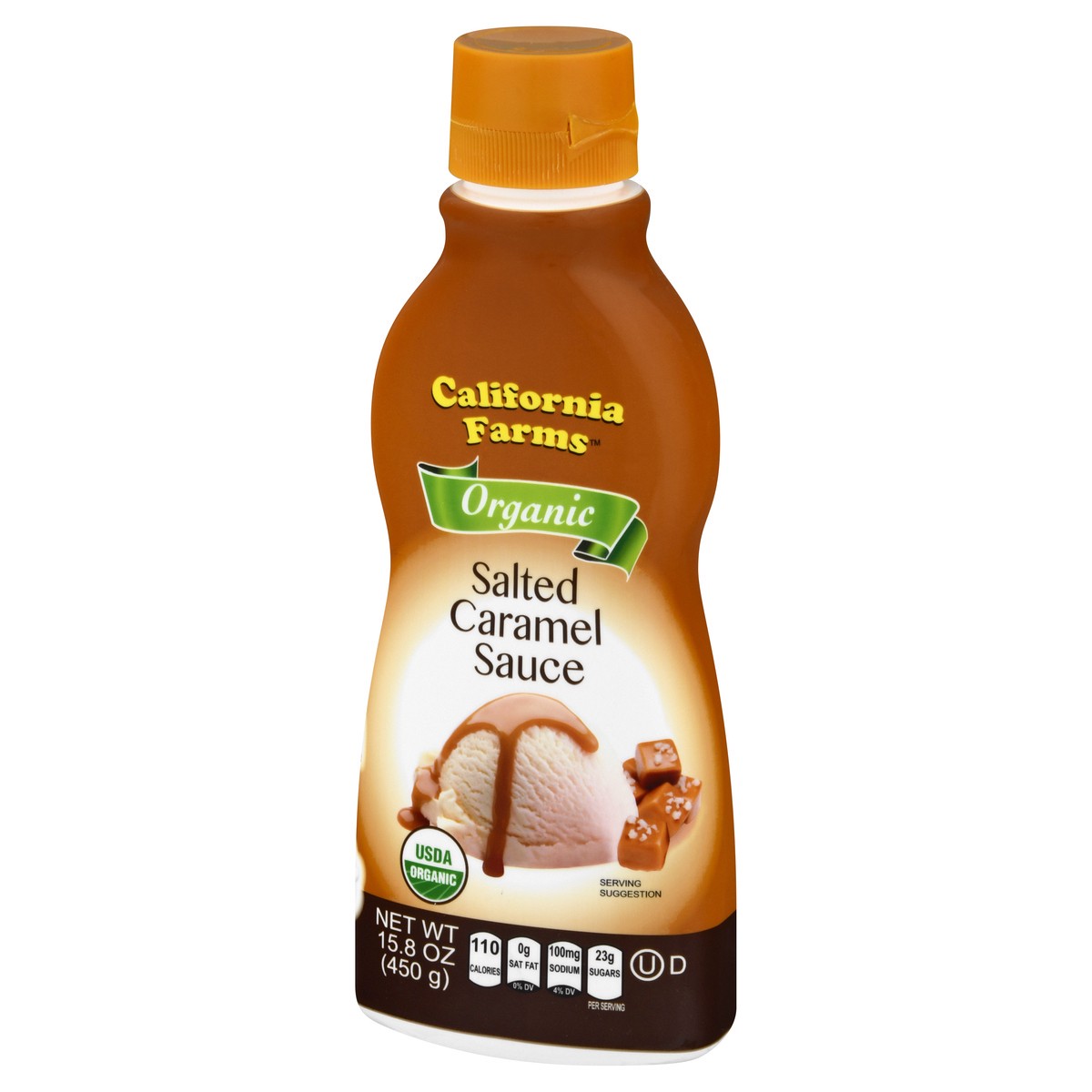 slide 6 of 12, California Farms Organic Salted Caramel Sauce 15.8 oz, 15.8 oz
