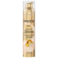 Pantene Miracle Rescue Instant Repair Leave-In Treatment With Melting Pro-V Pearls Scented