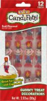 slide 1 of 1, Treat Street Nut Cracker Gummy Cupcake Decorations, 3 oz