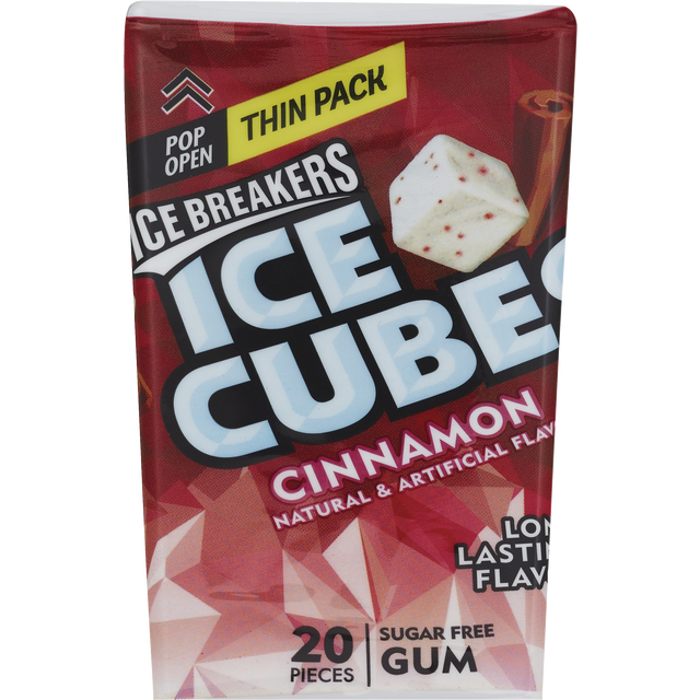 Ice Breakers Gum Sugar Free Cinnamon Thin Pack 1 ct | Shipt