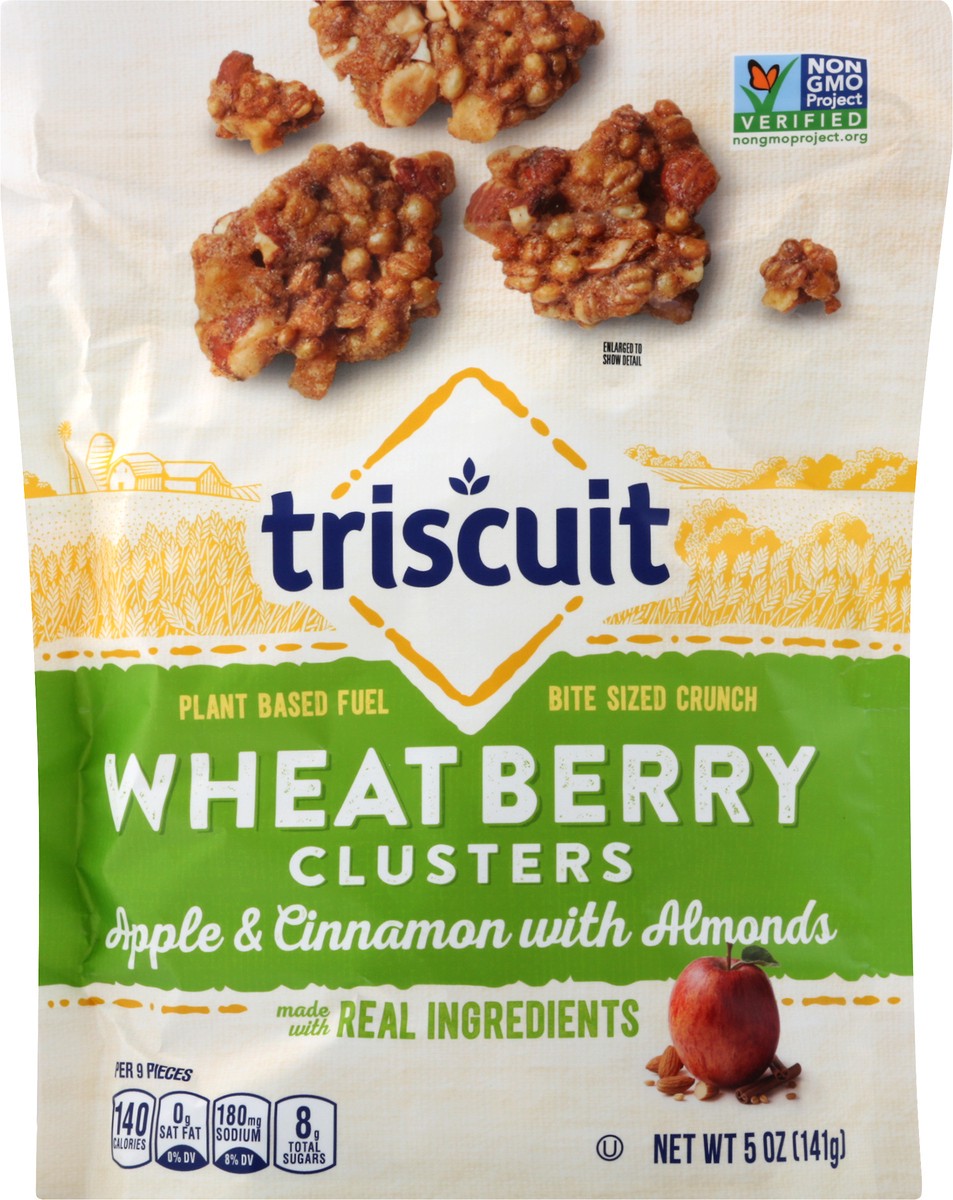 slide 7 of 8, Triscuit Wheat Berry Clusters 5 oz, 5 oz