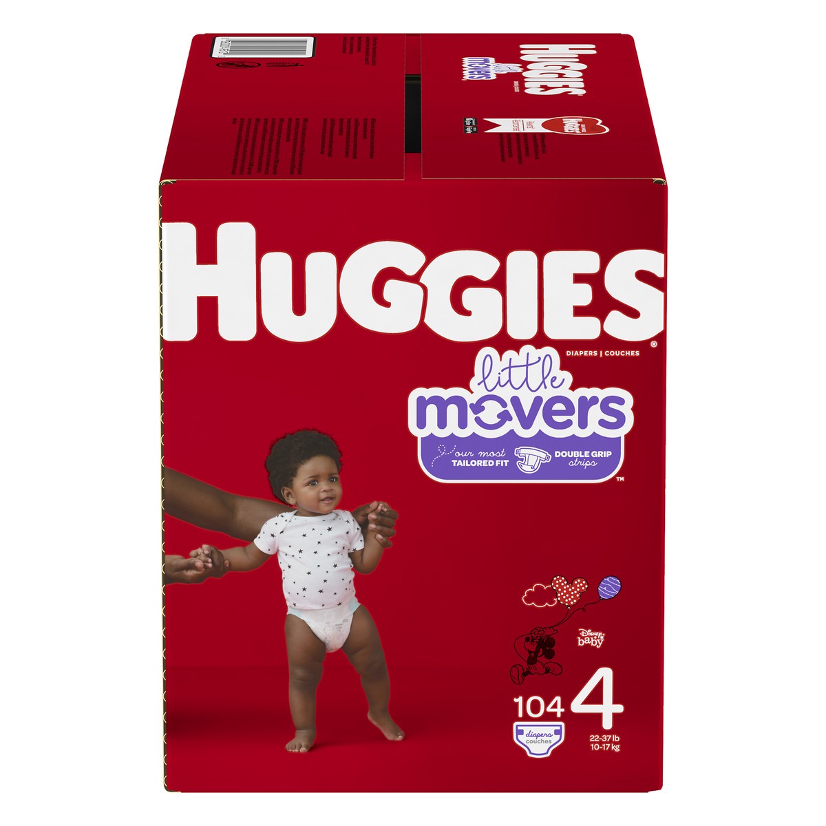 slide 1 of 11, Huggies Disney Baby 4 (22-37 lb) Diapers 104 ea, 104 ct; Size 4