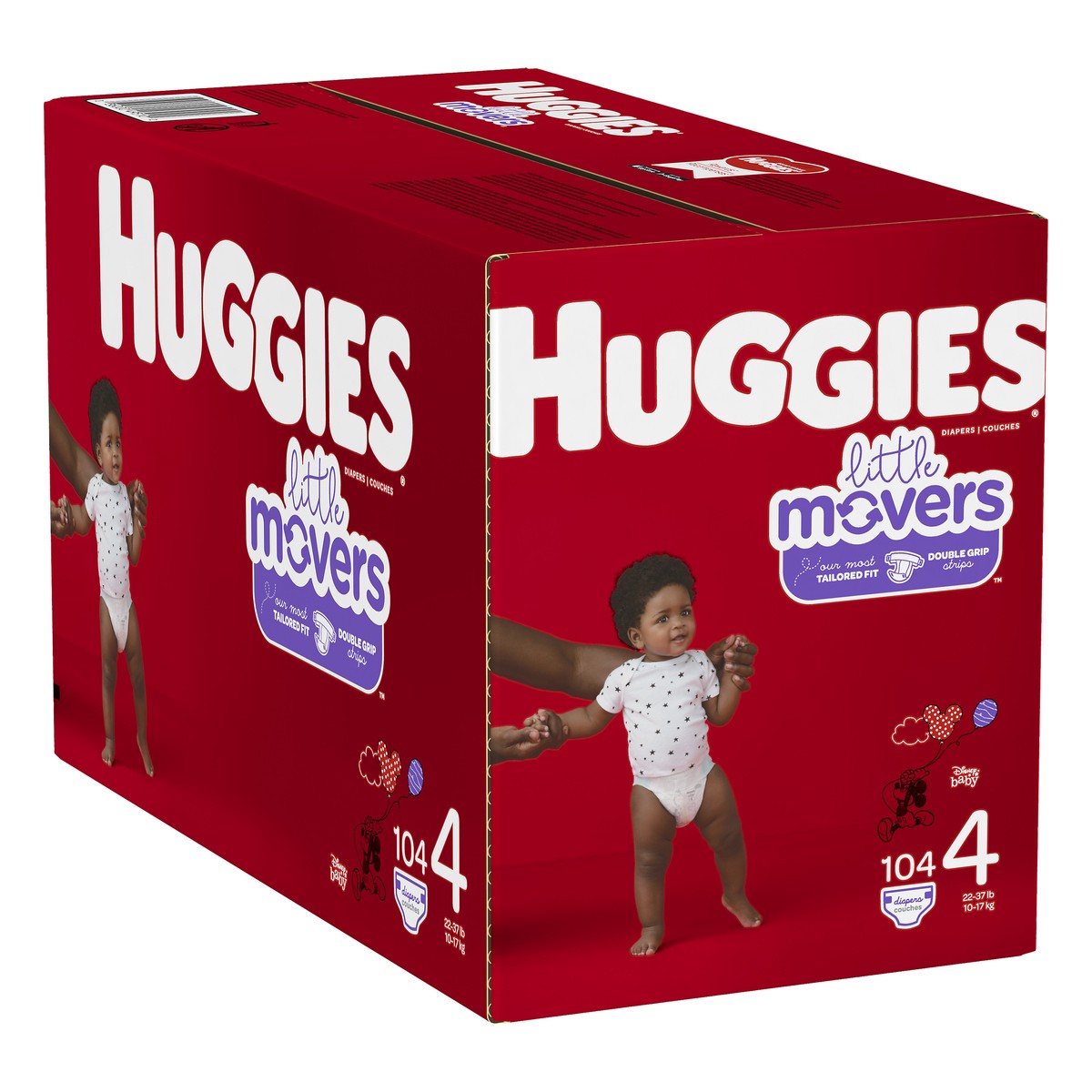 slide 8 of 11, Huggies Disney Baby 4 (22-37 lb) Diapers 104 ea, 104 ct; Size 4