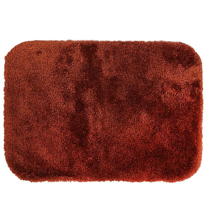 slide 1 of 4, Wamsutta Duet Bath Rug - Brick, 20 in x 34 in