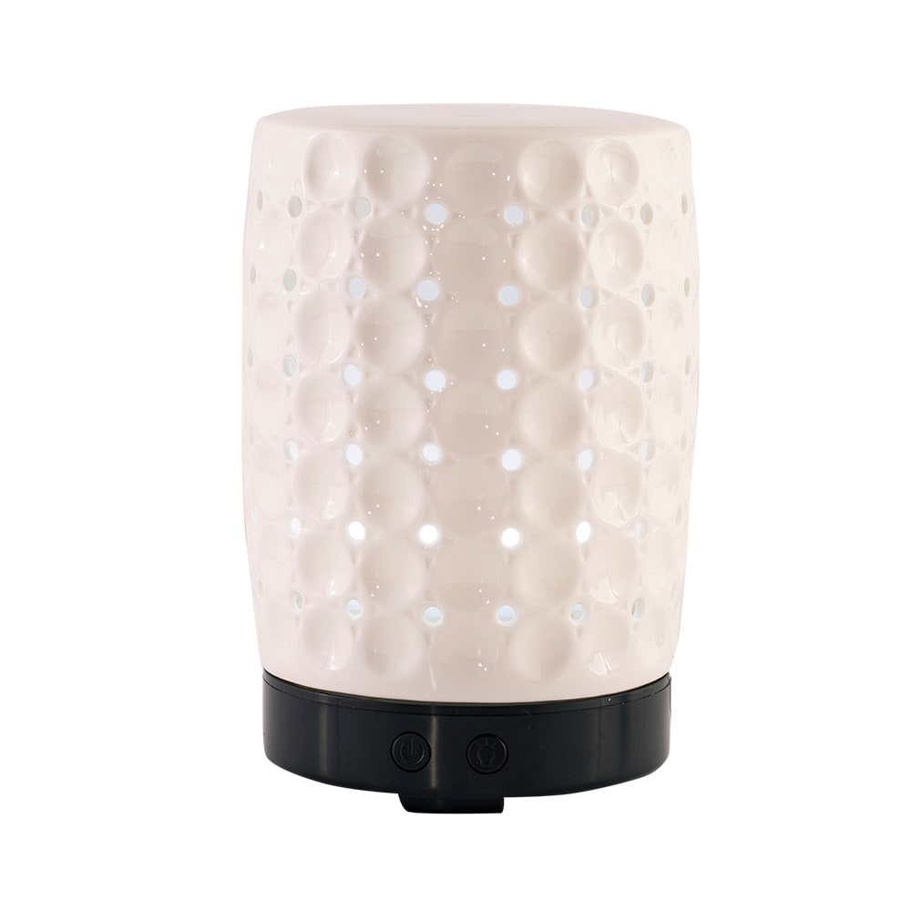 slide 1 of 1, AmbiEscents Revive Diffuser And Canopy Set - White, 3.625 in x 3.625 in x 6 in