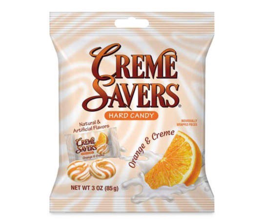 slide 1 of 1, Cremesavers Creme Savers Orange & Creme - 3 oz, 3 oz