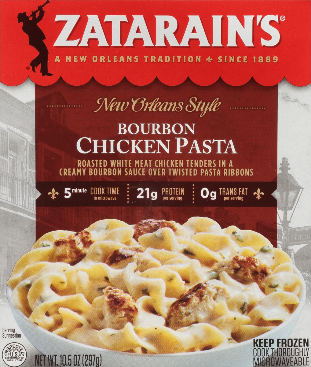 slide 4 of 13, Zatarain's Bourbon Chicken Pasta Bowl, 10.5 oz, 10.5 oz