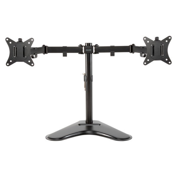 slide 5 of 6, Allsop Free-Standing Dual Monitor Arms, 16-1/2""H X 29-5/8""W X 11""D, Black, 1 ct