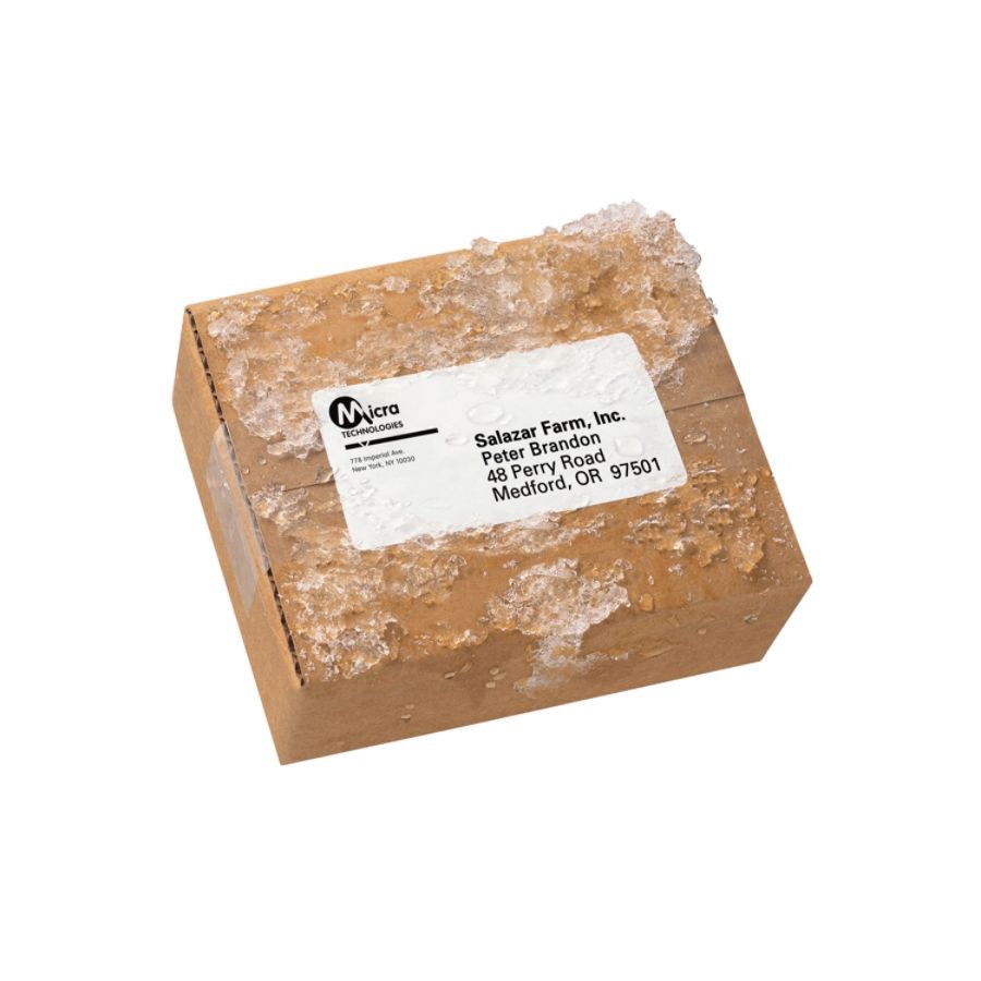 slide 5 of 10, Avery Weatherproof Laser Mailing Labels with Trueblock Technology, 5523, White, 500 ct