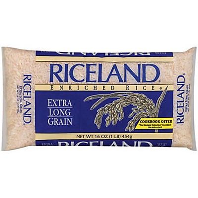 slide 1 of 1, Riceland Long Grain White Rice, 16 oz