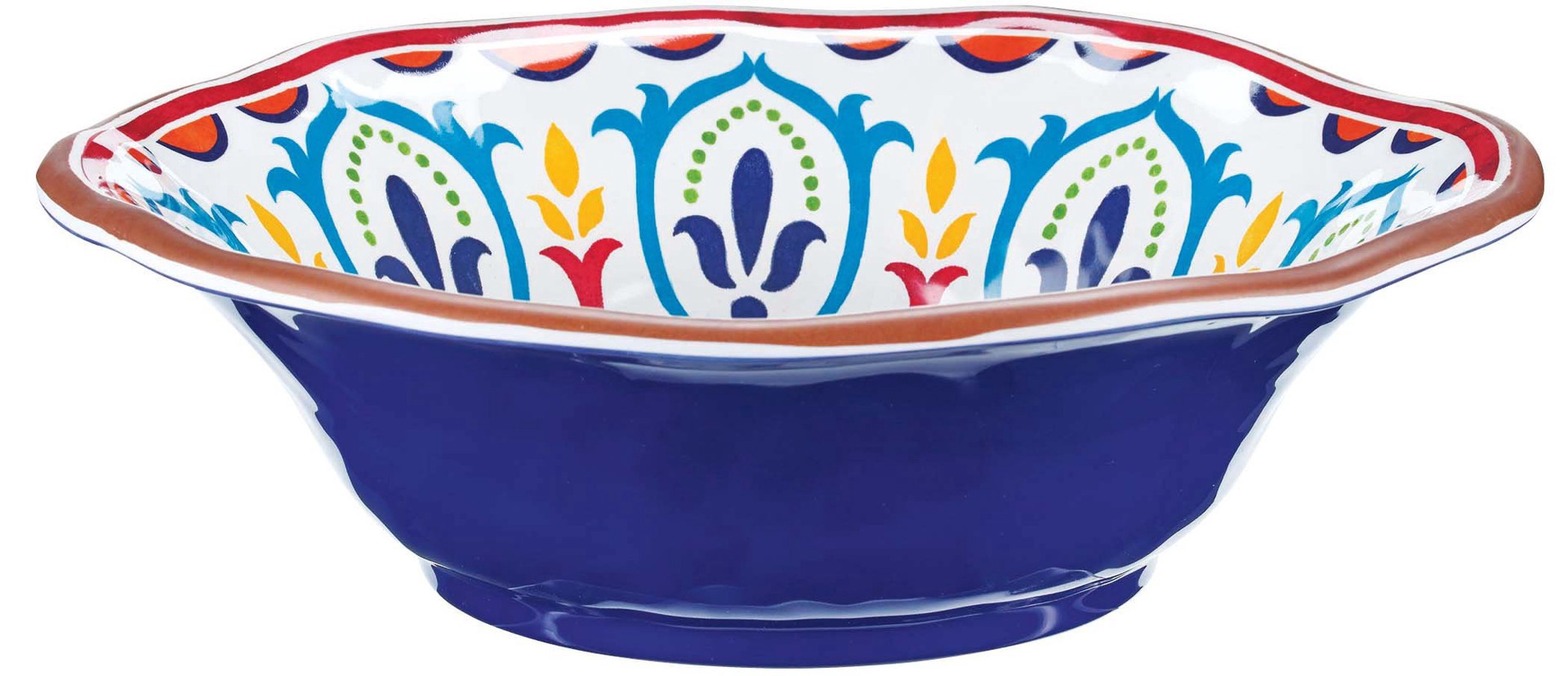 slide 1 of 1, Cocinaware Mosaic Melamine Serve Bowl, 1 ct