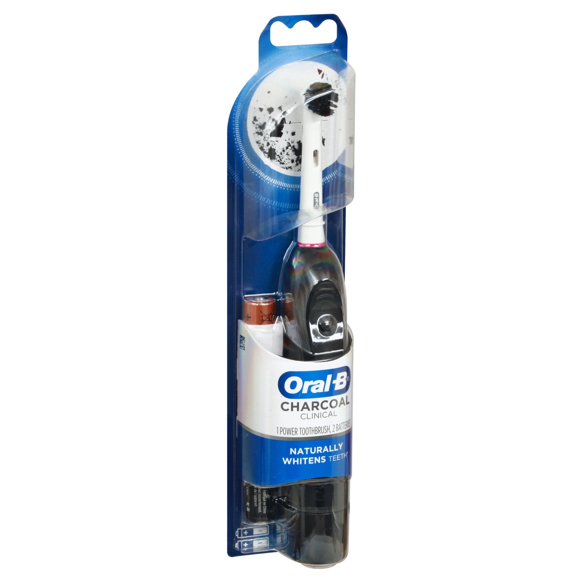 slide 6 of 9, Oral-B Charcoal Clinical Power Toothbrush 1 ea, 1 ct