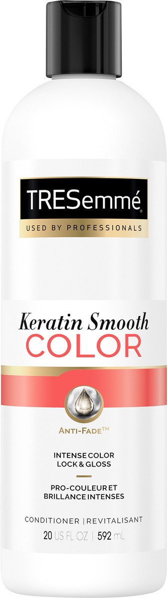 slide 3 of 3, TRESemmé Tresemme Keratin Smooth Color Conditioner for Color Treated Hair - 20 fl oz, 20 fl oz