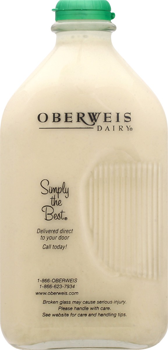 slide 1 of 12, Oberweis Eggnog 1 ea, 1 ct