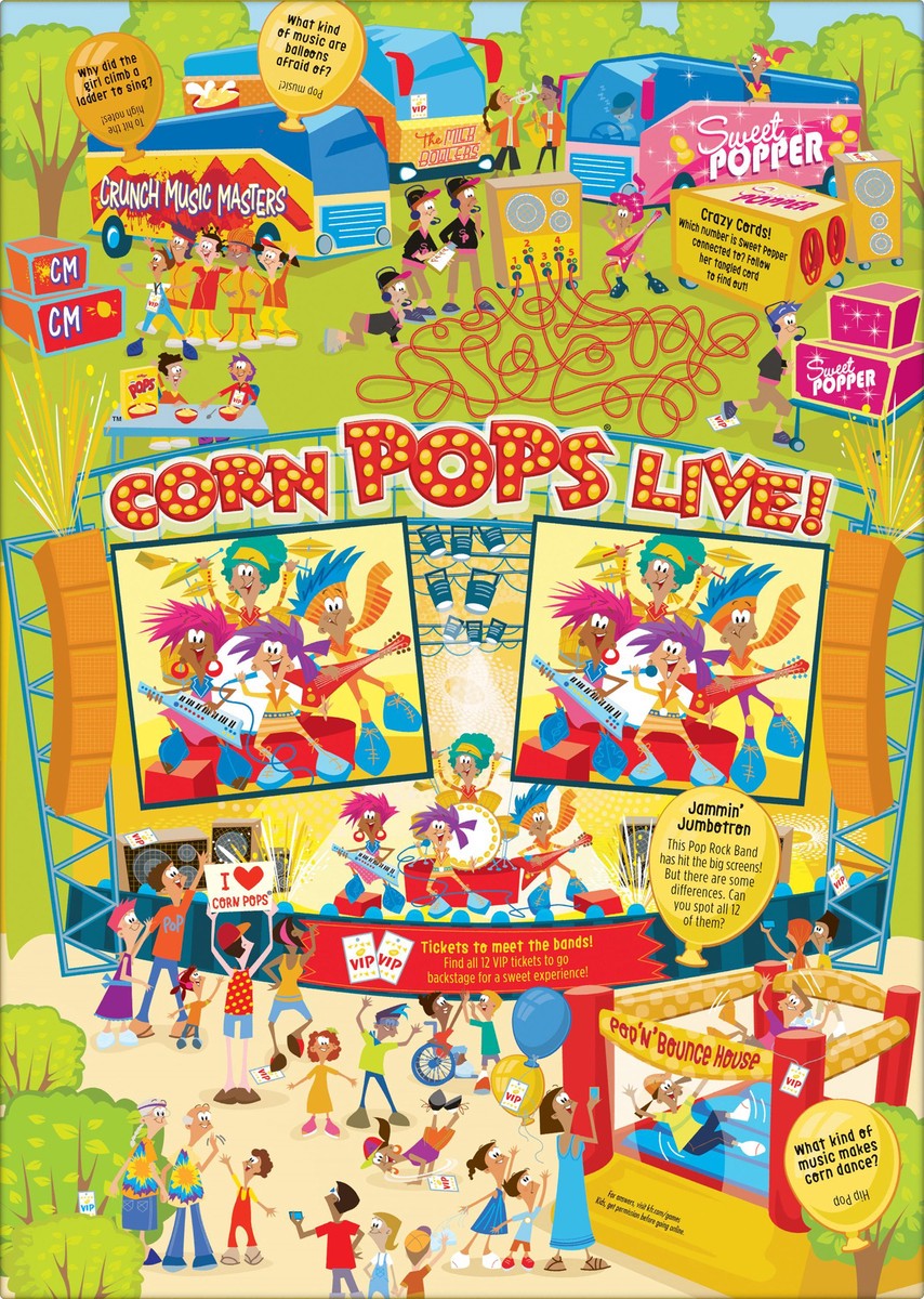 slide 5 of 13, Corn Pops Kellogg's Corn Pops Original Breakfast Cereal, 22.6 oz