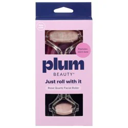 Plum Beauty Rose Quartz Facial Roller - 1 ea