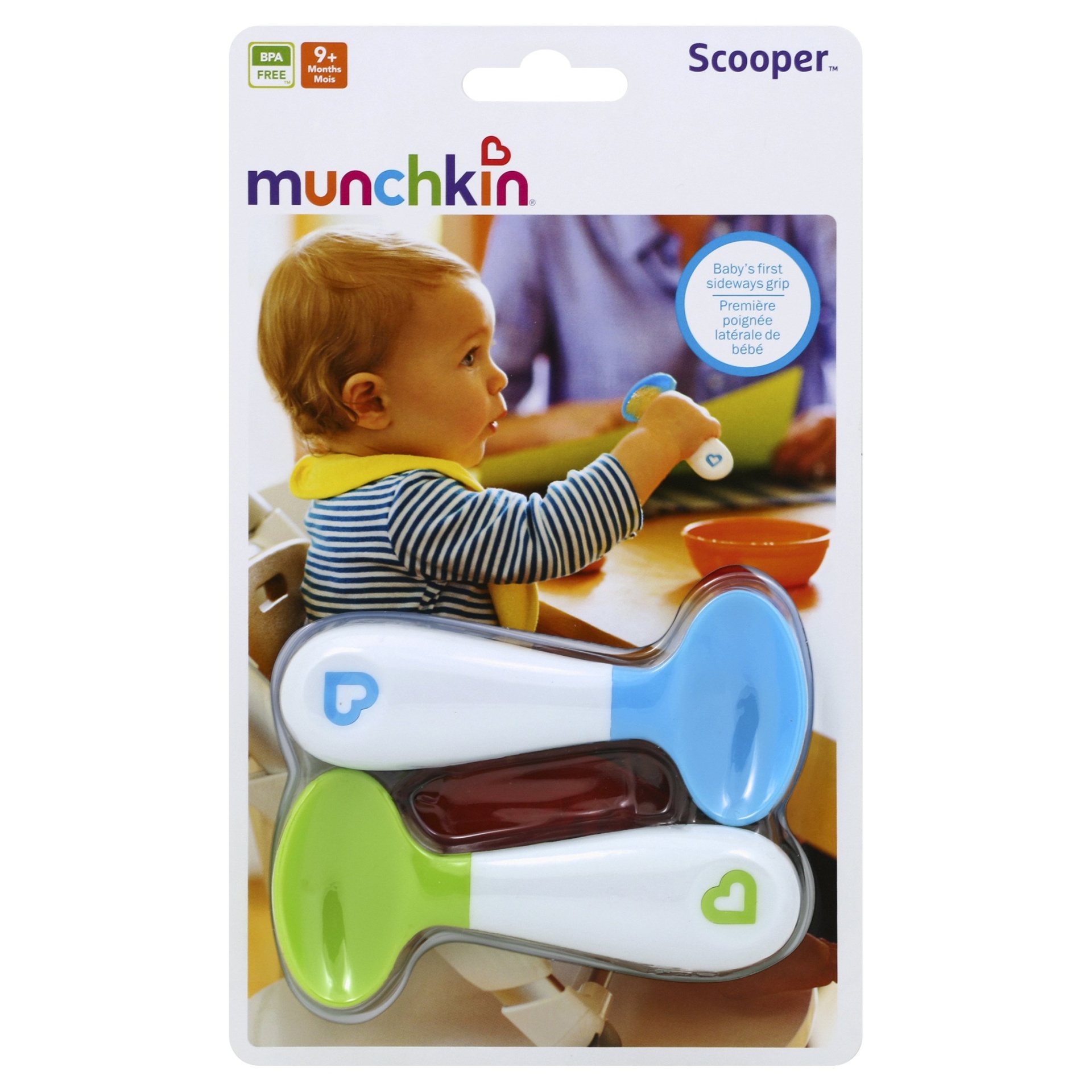 slide 1 of 5, Munchkin Scooper Spoons, 2 ct