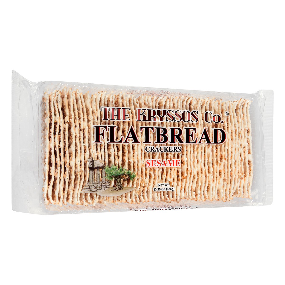 slide 6 of 9, Kryssos Sesame Flatbread Crackers 13.25 oz, 13.25 oz