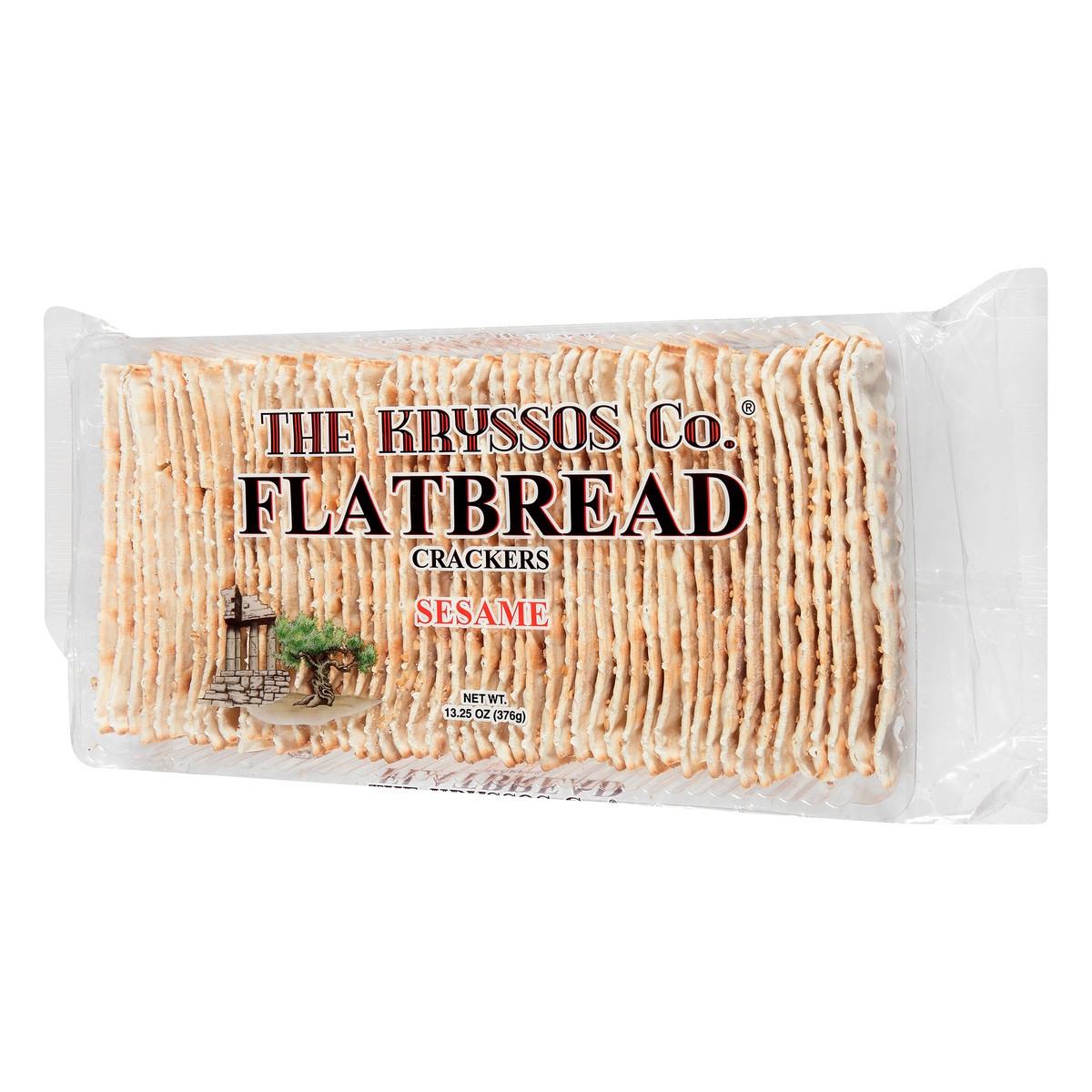 slide 9 of 9, Kryssos Sesame Flatbread Crackers 13.25 oz, 13.25 oz