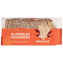 Kryssos Sesame Flatbread Crackers 13.25 oz