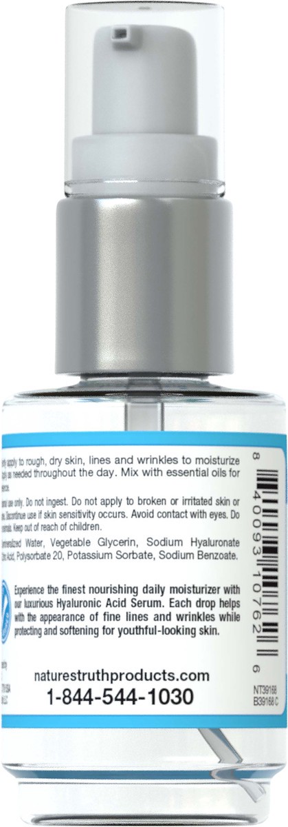 slide 2 of 6, Nature's Truth Professional Strength Hyaluronic Acid Serum 1 oz, 1 fl oz