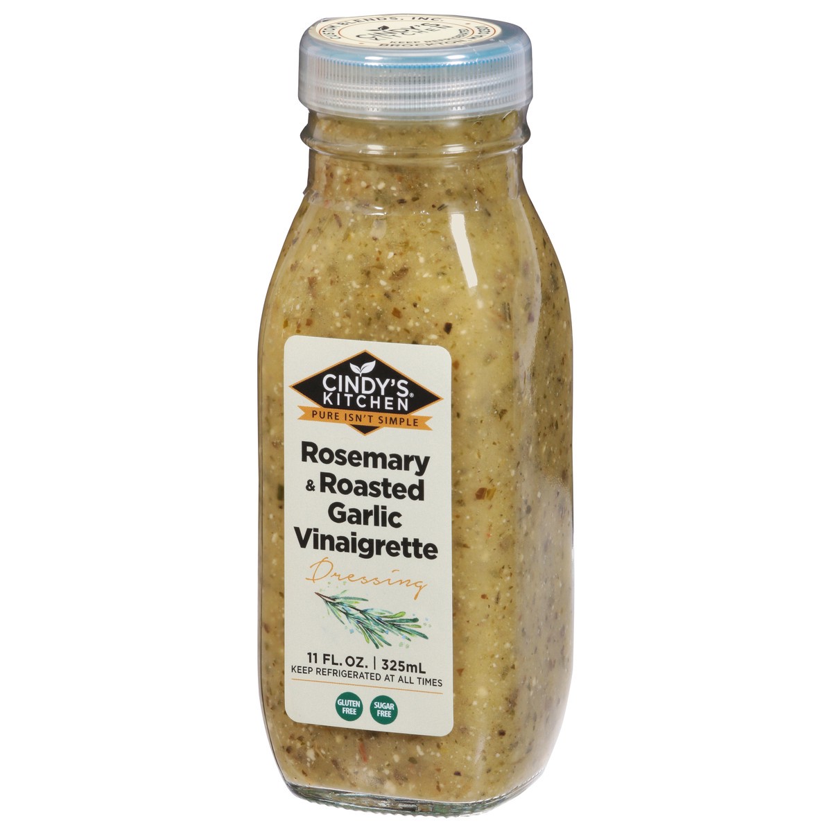 slide 2 of 13, Cindy's Kitchen Rosemary & Roasted Garlic Vinaigrette Dressing 11 fl oz, 11 fl oz