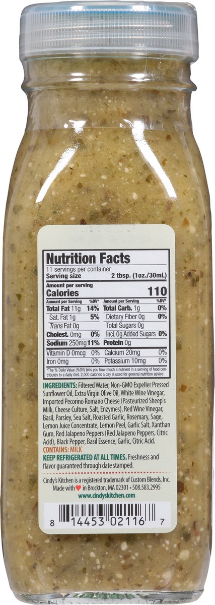 slide 11 of 13, Cindy's Kitchen Rosemary & Roasted Garlic Vinaigrette Dressing 11 fl oz, 11 fl oz