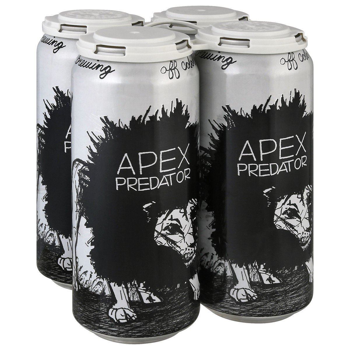 slide 4 of 9, Off Color Brewing 4 Pack Farmhouse Ale Apex Predator Beer 4 ea, 16 oz