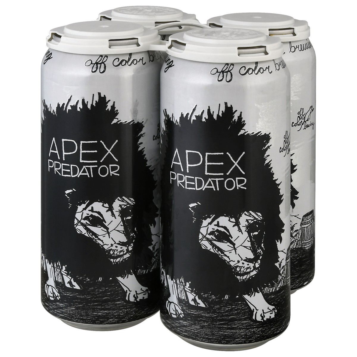 slide 3 of 9, Off Color Brewing 4 Pack Farmhouse Ale Apex Predator Beer 4 ea, 16 oz